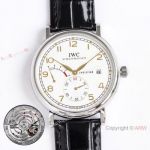 Swiss Grade Copy IWC Portofino Power Reserve Complications Watch Gold Arabic 45mm